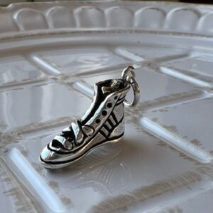 Soccer Cleat Charm Vintage Sterling Silver 925 NOS